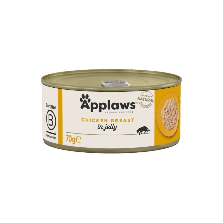 APPLAWS Kitten Chicken Breast 70 g Nassfutter für Kätzchen, Huhn in Gelee
