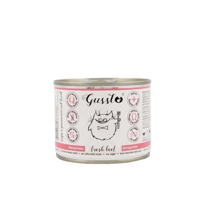 GUSSTO Cat Fresh Beef 200 g