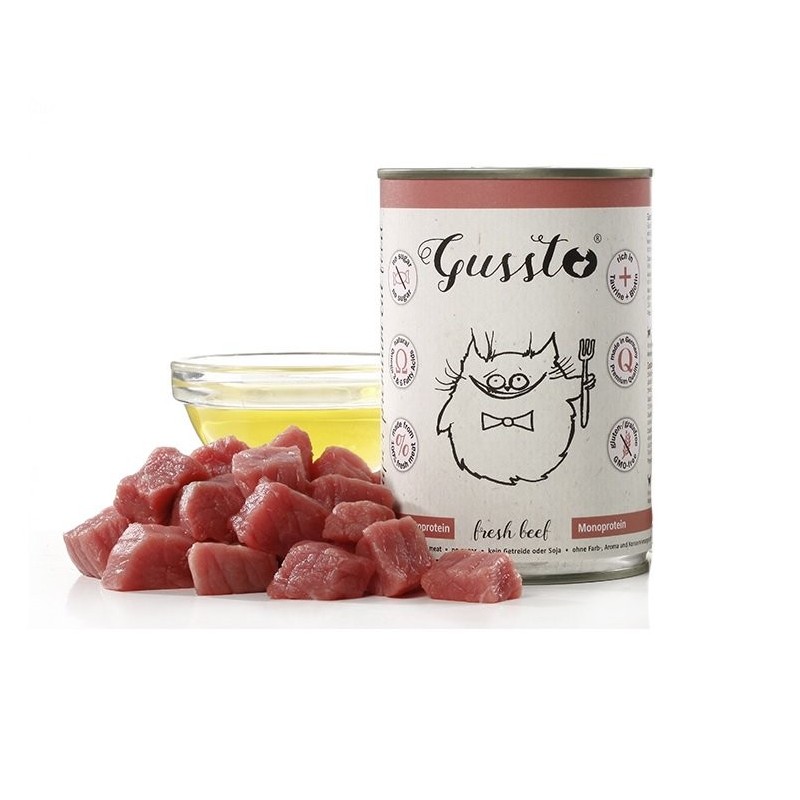 GUSSTO Cat Fresh Beef 400 g