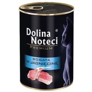 DOLINA NOTECI Premium Lamm-reich für ausgewachsene Katzen 400 g