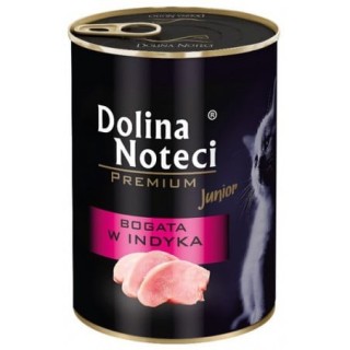 DOLINA NOTECI Premium Junior Truthahn-reiches Kätzchenfutter 400 g
