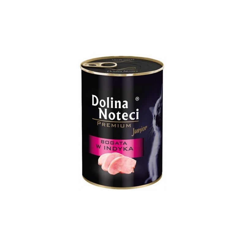 DOLINA NOTECI Premium Junior Truthahn-reiches Kätzchenfutter 400 g