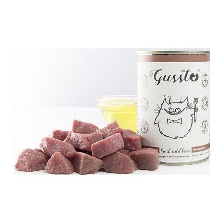 GUSSTO Cat Fresh Wild Boar 400 g