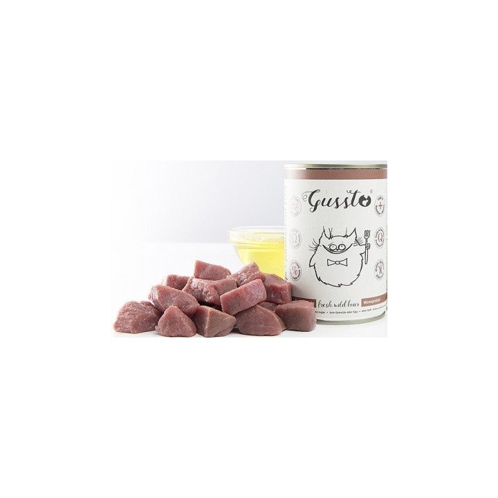 GUSSTO Cat Fresh Wild Boar 400 g