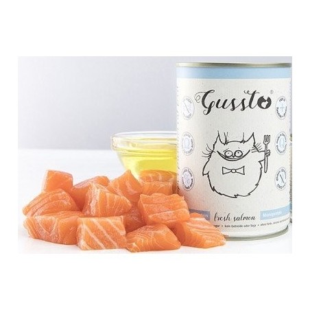 GUSSTO Cat Fresh Salmon 400 g
