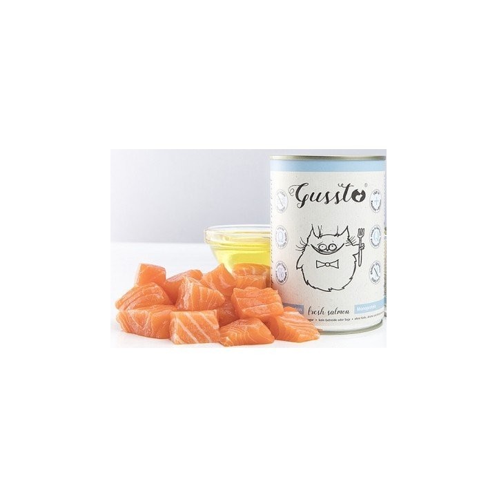 GUSSTO Cat Fresh Salmon 400 g