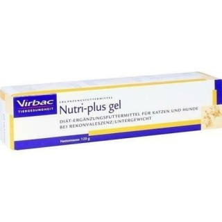 VIRBAC Nutri-Plus gel 120 g Energiehaltige Paste für Hunde und Katzen