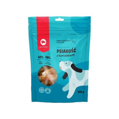 MACED Weiße Fledermaus mit Huhn 20 cm 500 g
