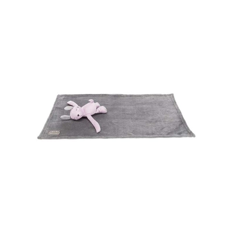 TRIXIE Junior Kuschel-Set 75 x 50 cm grau/flieder