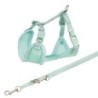 TRIXIE Junior Welpengeschirr mit Leine 26-34 cm/10 mm, 2 m, mint