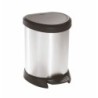 CURVER Metallic's Abfallbehälter 5 Liter, metallic-Silber