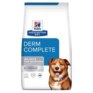 Hill’s Prescription Diet Derm Complete mit Reis & Ei - 12 kg