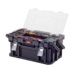 CURVER Werkzeugkasten Connect Cantilever 22&quot,, schwarz