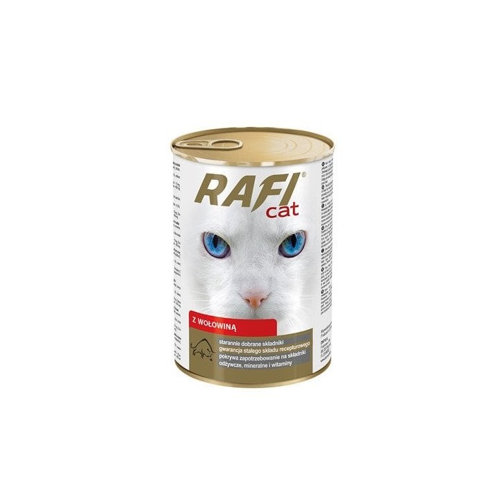 DOLINA NOTECI Rafi Adult Cat mit Rindfleisch in Sauce 415 g