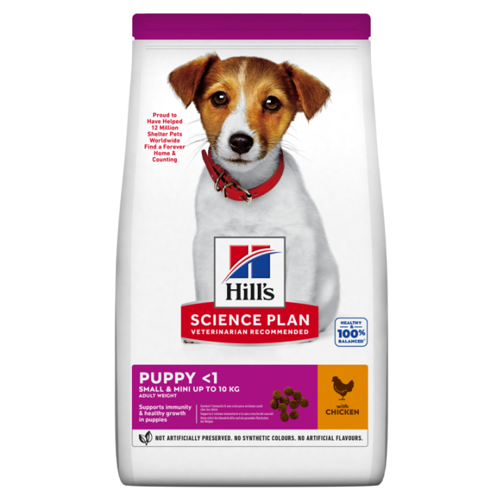 HILL'S Science Plan Canine Puppy Small &amp, Mini Chicken New 3 kg