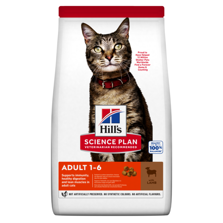 HILL'S Science Plan Feline Adult with Lamb 10kg