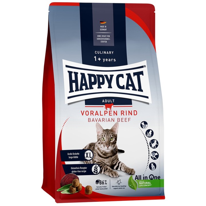 Happy Cat Culinary Adult Voralpen-Rind - 1,3 kg