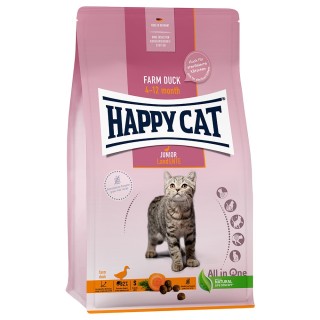 Happy Cat Young Junior Land-Ente - 1,3 kg