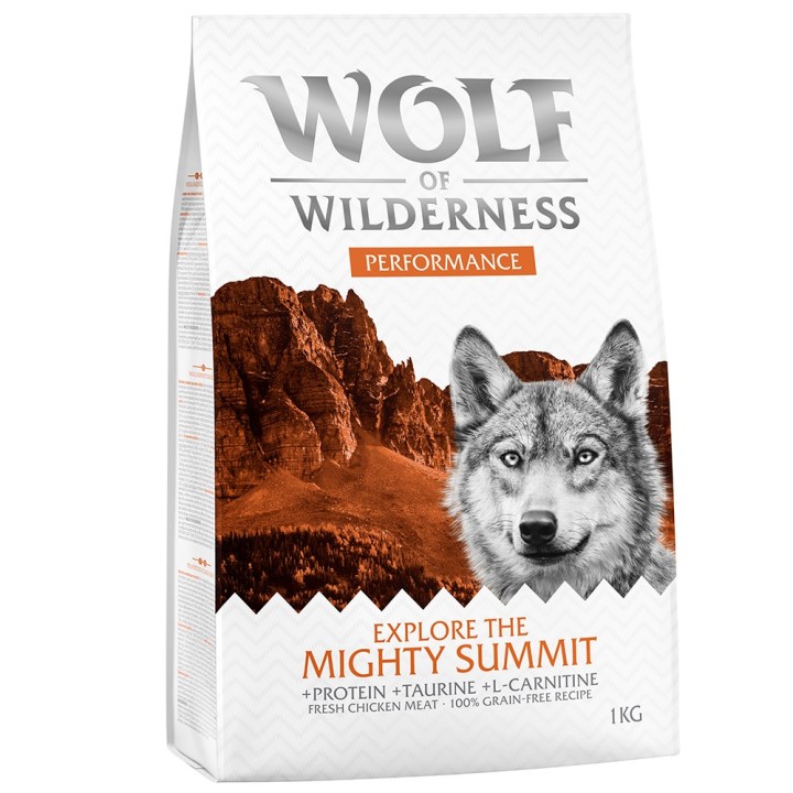 Wolf of Wilderness "Explore The Mighty Summit" Performance - getreidefrei - 1 kg