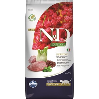 FARMINA N&amp,D Cat Quinoa Digestion Lamb &amp, Fennel 5 kg