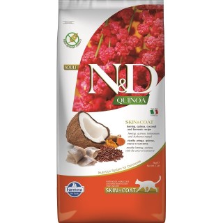 FARMINA N&amp,D SKIN &amp, COAT HERING &amp, KOKOSNUSS ADULT 5 KG