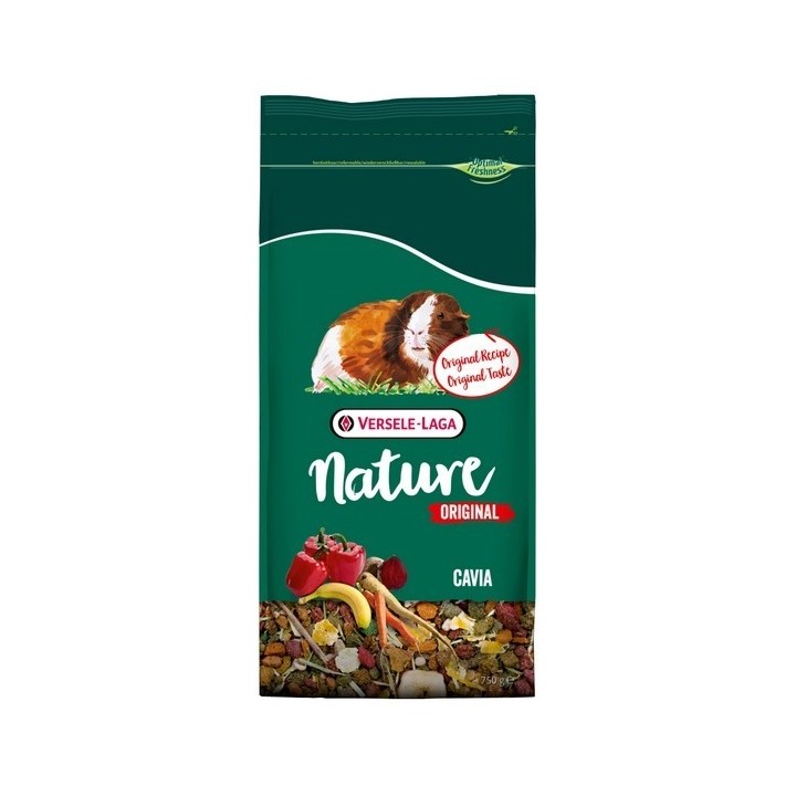 VERSELE-LAGA NATURE Original Cavia Komplettnahrung für Meerschweinchen 750 g