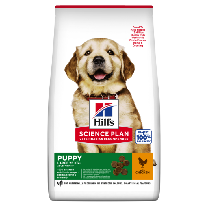 HILL'S Puppy Large Breed Chicken 14,5 kg