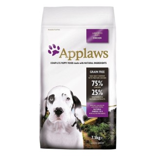 APPLAWS Hund Trockenfutter, große Welpen, Huhn 7.5 kg