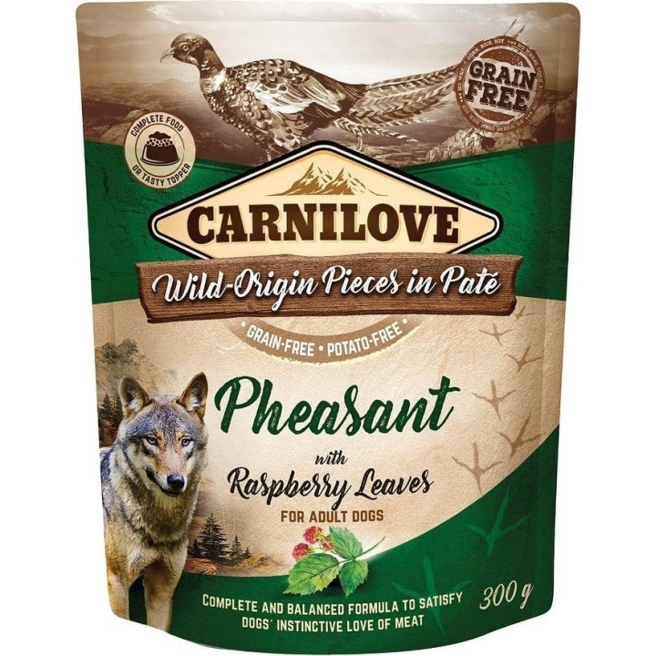 CARNILOVE Pheasant &amp, Raspberry Leaves 300 g
