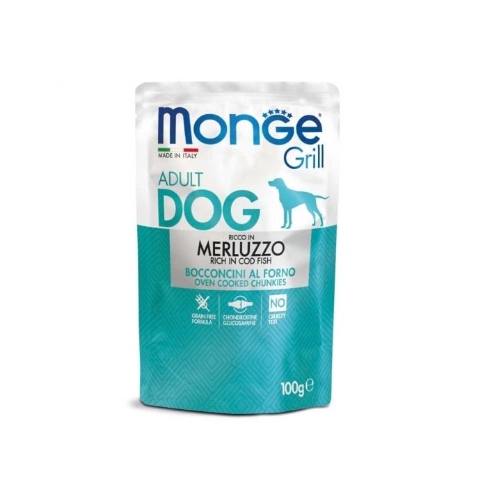 MONGE Grill mit Kabeljau 100 g