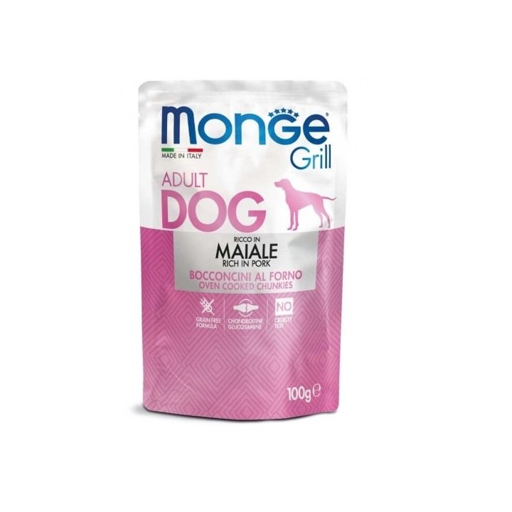 MONGE Grill karma mit Schweinefleisch 100g