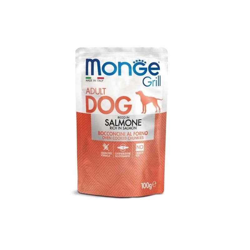 MONGE Grill mit Lachs 100g