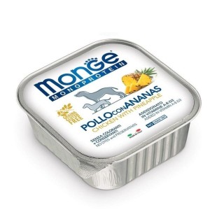 MONGE Fruit Dog Monoprotein Hühnchen mit Ananas 150 g