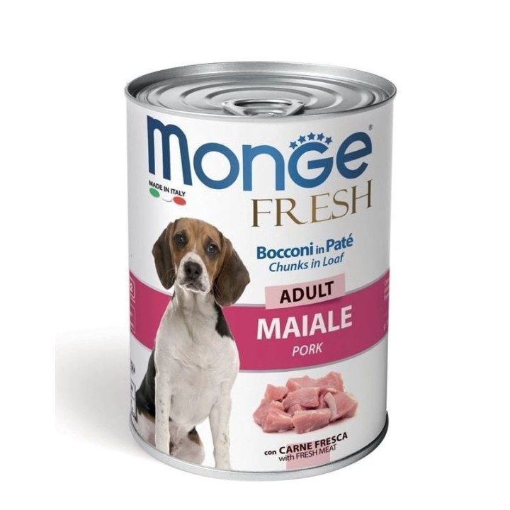 MONGE Fresh Dog mit Schweinefleisch 400g