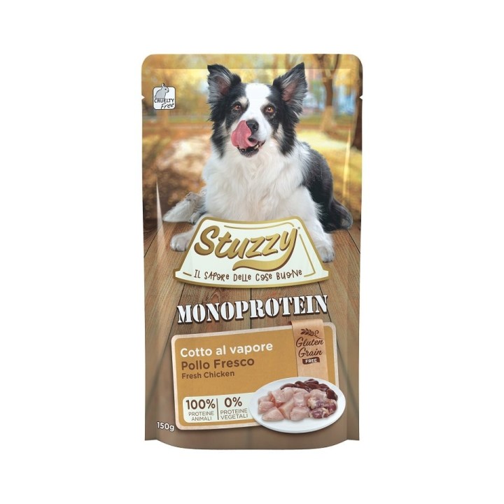 STUZZY Dog Monoprotein Grain &amp, Gluten free frisches Huhn 150g