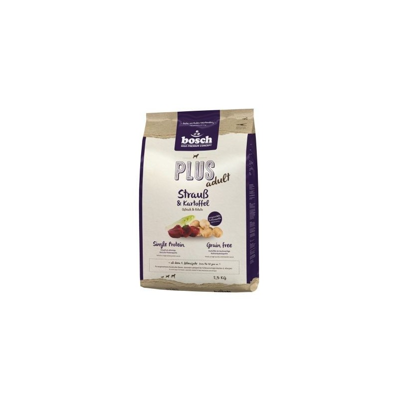 BOSCH PLUS ADULT Strauß &amp, Kartoffel 25 kg (2 x 12,5 kg)