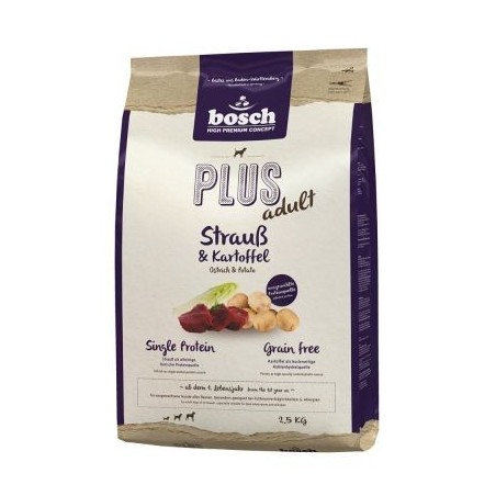 BOSCH PLUS ADULT Strauß &amp, Kartoffel 25 kg (2 x 12,5 kg)