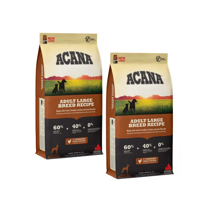ACANA Adult large breed 22.8 kg (2 x 11.4 kg)
