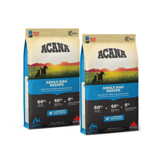 ACANA Heritage Adult Dog 22.8 kg (2 x 11.4 kg)