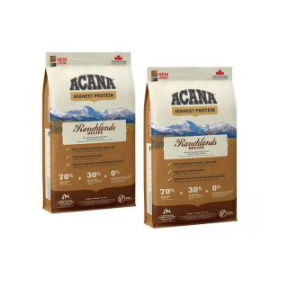 ACANA Ranchlands Dog 22,8 kg (2 x 11,4 kg)