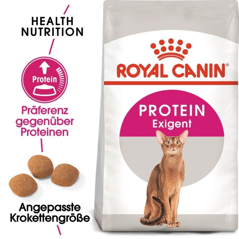 ROYAL CANIN PROTEIN EXIGENT Trockenfutter für wählerische Katzen 20 kg (2 x 10 kg)