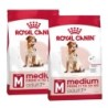 ROYAL CANIN MEDIUM Adult 7+ Trockenfutter für ältere mittelgroße Hunde 30 kg (2 x 15 kg)