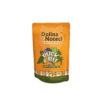 DOLINA NOTECI Superfood Ente und Rindfleisch 85g Nassfutter für Katzen