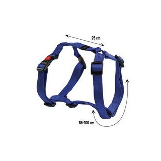 Nylon-Geschirr "Sportiv", Farbe: Dunkelblau