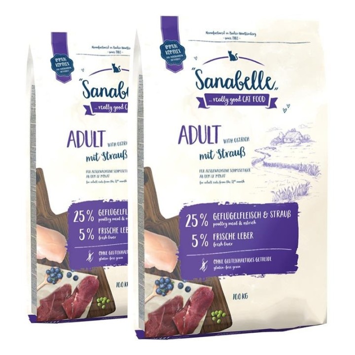SANABELLE ADULT Strauß 20 kg (2 x 10 kg)