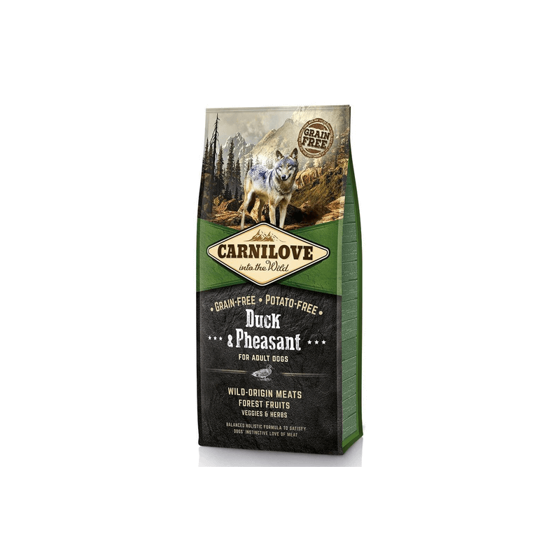 CARNILOVE Duck &amp, Pheasant 24kg ( 2 x 12 kg )
