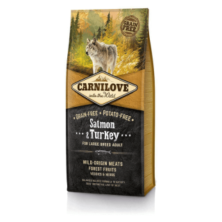 CARNILOVE Dog Adult Large Breed Salmon &amp, Turkey 24 kg (2 x 12 kg)