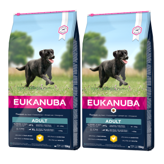 EUKANUBA Adult Large Breeds Chicken 30 kg (2 x 15kg)
