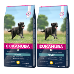 EUKANUBA Adult Large Breeds Chicken 30 kg (2 x 15kg)