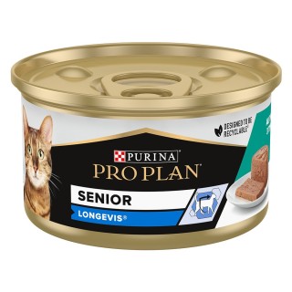 PURINA PRO PLAN Cat Senior Longevis 24 x 85 g - Thunfisch